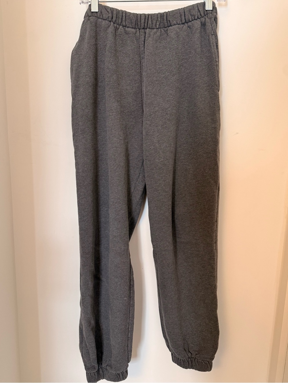 Brandy Melville Gray Elastic Waist Sweatpants